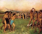 埃德加德加 - Young Spartans